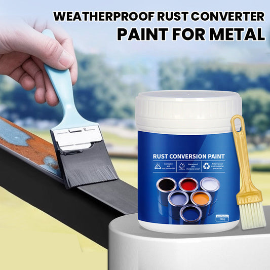 Black Friday 50% off  👷❤️🔥Wetterfeste Rostumwandlungsfarbe für Metall