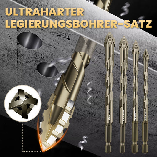 🔥2025 Heißer Verkauf 50% RABATT🔥Hochfester Exzenterbohrer-Satz mit 4 Schneiden