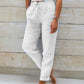 👖 56% RABATT! 🌿 Damenhose aus Baumwolle & Leinen mit Elastischem Bund – Bequem, Atmungsaktiv & Lässiger Look 🥰