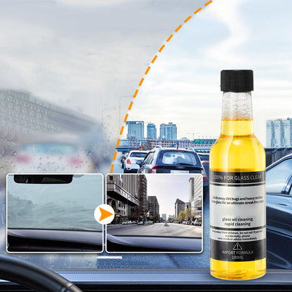 ✨ Reiniger zur Entfernung von Ölfilmflecken auf Autoglas