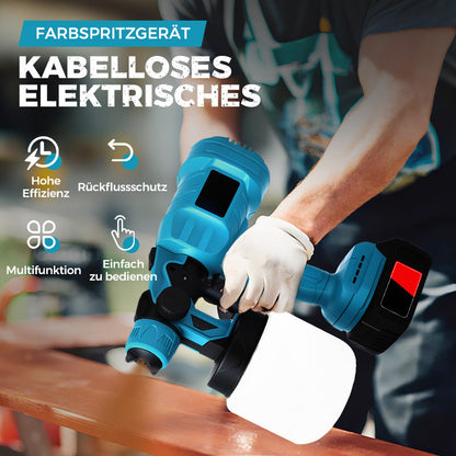 🔥🔥50 % Rabatt + Gratisversand! 💥 🎨 Kabelloses elektrisches Farbspritzgerät – Schnell, sauber und effizient