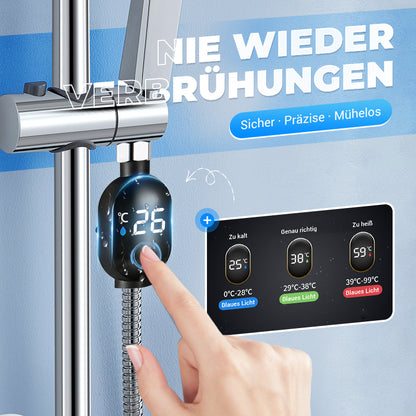 🔥Black-Friday-Mega-Angebot – 50 % Rabatt💧 Duschthermometer 🌡️ Schluss mit Raten - Sofortige Temperatur! 🚿