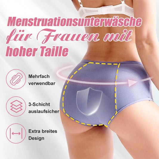 🌸 Bestseller Kaufen Sie 2 erhalten Sie 1 gratis 🌸Hohe Taille Auslaufsicher Höschen