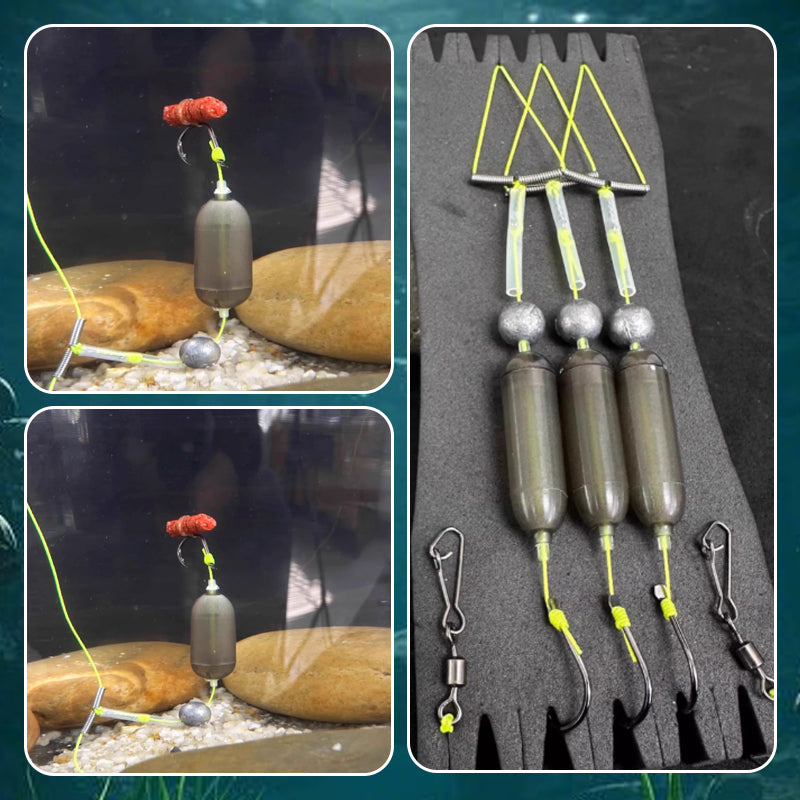 Telladrift Rig π₯Mehr Kaufen Mehr Sparenπ₯π3 Haken Anti Drift Bottom Fishing Rig ...