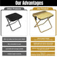 Ultra-Light Folding Stool – Supports Up to 265 lbs