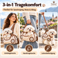 🐶 50 % RABATT 🐾 3-in-1 Haustier-Tragetasche – Atmungsaktiv, ergonomisch & bequem für kleine Hunde und Katzen