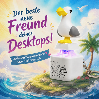 Mine Bird – sprachgesteuerter, leuchtender elektronischer Schlüsselanhänger