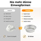 50-teiliges Set wiederverwendbarer Airfryer-Einlagen aus Aluminiumfolie