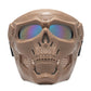 Schädel-Horror-Helm-Maske - 60% RABATT