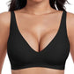 💕HEIßER Verkauf 50% Rabatt💕 Nahtloser, kabelloser Push-up-BH für Damen – Tiefes V