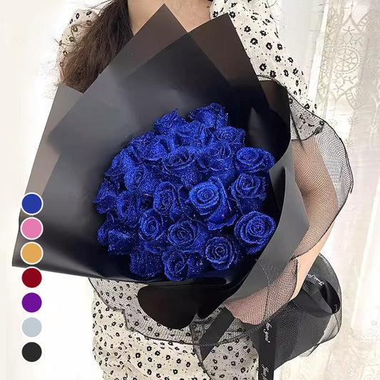 💕Glitter Everlasting Rose Bouquet💕