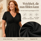 👗 50 % RABATT AKTUELL GÜLTIG! ✨ Figurfreundliches Damen Großgrößen-Kleid – Empire-Schnitt, atmungsaktives Material und vielseitig kombinierbar für warme Tage 🌸