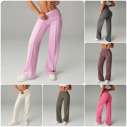 💗LETZTER TAG - 60% RABATT💕 Damen-Hose, schlicht, locker, gerades Bein