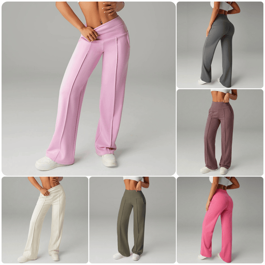 💗LETZTER TAG - 60% RABATT💕 Damen-Hose, schlicht, locker, gerades Bein