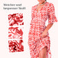 🎁Letzter Tag Hot Sale 50% Rabatt💃Bohemian Vintage V-Ausschnitt Floral Lässige Lange Kleider