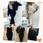 🌸HEISSER VERKAUF 49% RABATT🌸Zweiteiliges Damen-Set aus ärmellosem Kleid und lockerem Pullover mit V-Ausschnitt