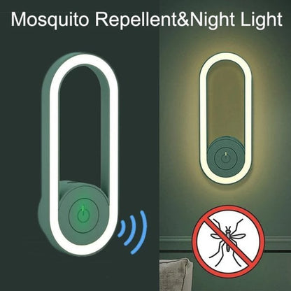 🔥2024 Hot Sale -Frequenzumwandlung Ultraschall-Moskito-Killer mit LED-Schlaflicht