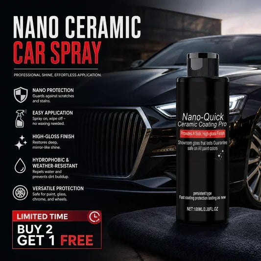 ⏰ Zeitlich begrenztes Angebot!🚗✨Nano-Keramikversiegelung für Autos – Lackschutz & Glanzpflege