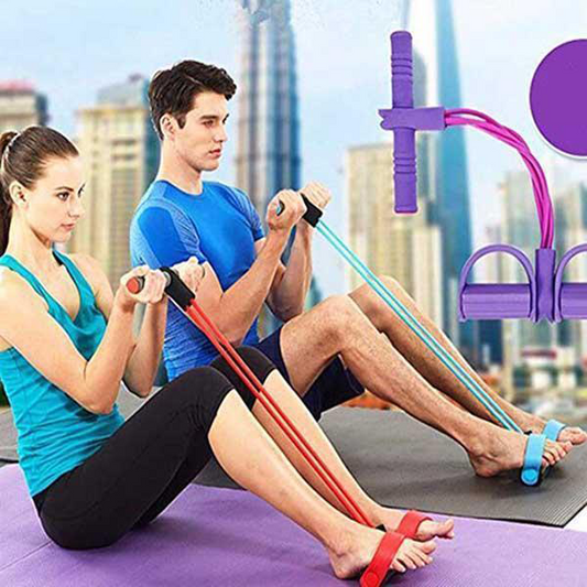 🔥✨2025 Das Leben ist im Sport – Multifunktionales Fitness-Zugseil zur Fettverbrennung und Plastizität