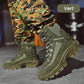 🔥Kostenloser Versand – Wasserdichte und rutschfeste taktische Sportstiefel mit hohem Schaft (verbesserte Haltbarkeit)
