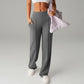 💗LETZTER TAG - 60% RABATT💕 Damen-Hose, schlicht, locker, gerades Bein