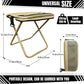 Ultra-Light Folding Stool – Supports Up to 265 lbs