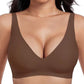 💕HEIßER Verkauf 50% Rabatt💕 Nahtloser, kabelloser Push-up-BH für Damen – Tiefes V