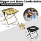 Ultra-Light Folding Stool – Supports Up to 265 lbs