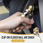 ⏳Begrenzte Zeit 50% Rabatt💥1/4 Zoll NPT Clip-On Luftspannfutter mit geschlossener Kugel