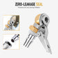 ⏳Begrenzte Zeit 50% Rabatt💥1/4 Zoll NPT Clip-On Luftspannfutter mit geschlossener Kugel