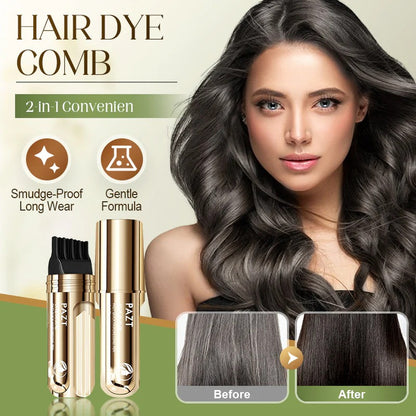 2-in-1 praktischer Haarfärbekamm für graues Haar