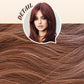 50% RABATT💕Layered Pony lange Perücke
