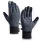 Winddichte Thermo-Fahrradhandschuhe mit Touchscreen-Funktion
