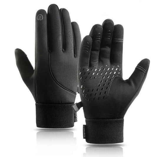 Winddichte Thermo-Fahrradhandschuhe mit Touchscreen-Funktion