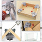 🏠90-Grad-Winkelclip-Leichtzu ha ndhaben - perfekt für Heimwerker- und DIY-Projekte.