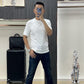 🔥Men's Summer Simple Round-Neck Pure Cotton T-Shirt👕