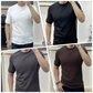 🔥Men's Summer Simple Round-Neck Pure Cotton T-Shirt👕