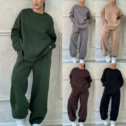 Damen 2-teiliges Oversized Sweatshirt Set