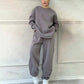 Damen 2-teiliges Oversized Sweatshirt Set