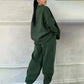 Damen 2-teiliges Oversized Sweatshirt Set