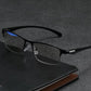 Titan-Multifokus-Lesebrille, photochromes progressives Doppellicht, Anti-Blaulicht