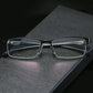 Titan-Multifokus-Lesebrille, photochromes progressives Doppellicht, Anti-Blaulicht