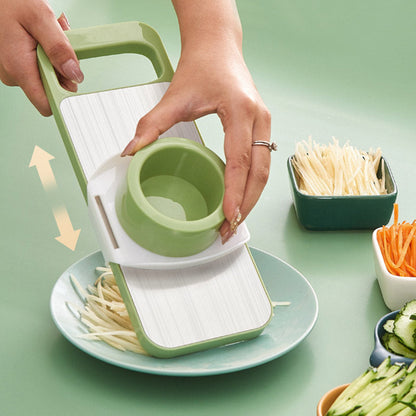 ✨Multifunktionaler 7-in-1 Küchenzerkleinerer aus Edelstahl mit Handschutz🎁👩‍🍳