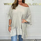 🏵️2025 Heißer Verkauf 41% Rabatt🏵️Lockere, plissierte Off-Shoulder-Blusen für Damen