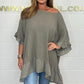 🏵️2025 Heißer Verkauf 41% Rabatt🏵️Lockere, plissierte Off-Shoulder-Blusen für Damen