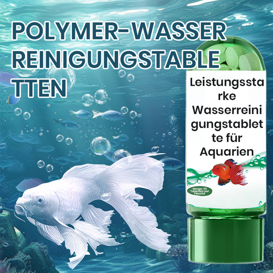 ♻️💧Leistungsstarke Wasserreinigungstablette für Aquarien