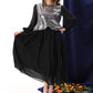 🌸 Frühlingsspecials 🌸  Damen Elegante Pailletten Chiffon Kleid