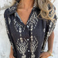 💞50 % Rabatt💞Klassisches bedrucktes Baumwoll-Leinen-Kleid【Direktverkauf ab Werk】