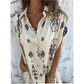 💞50 % Rabatt💞Klassisches bedrucktes Baumwoll-Leinen-Kleid【Direktverkauf ab Werk】