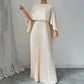 💖 LETZTER TAG SALE 50 % RABATT 💖 Elegantes, einzigartiges plissiertes unregelmäßiges Kleid.